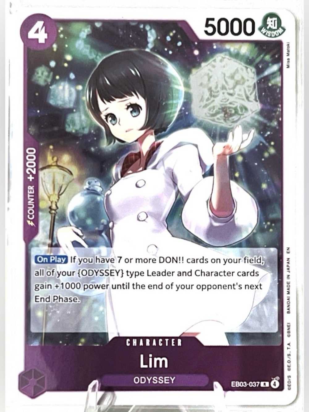 One Piece TCG: Heroines Edition - LIM EB03 - 037 NM